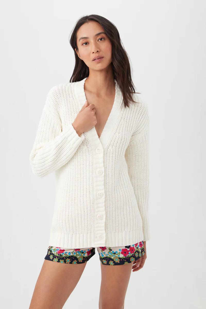 Trina Turk Oceana Sweater Whitewash By Request