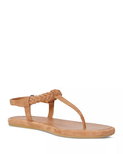 Paige Drew  Suede Sandal - Toffee