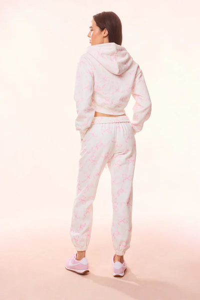 LoveShackFancy Lillia Bow Sweatpant