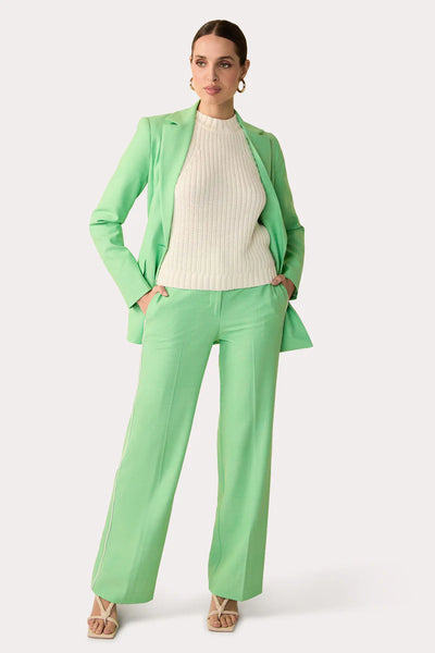 Trina Turk Bjorn Pant-Green/White Wash