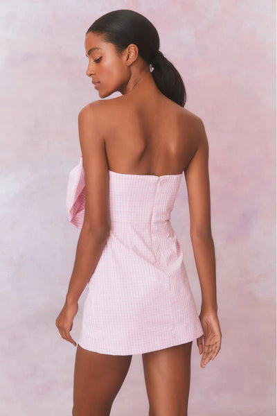 Love Shack Fancy Bellica Dress-Sunkissed Rose