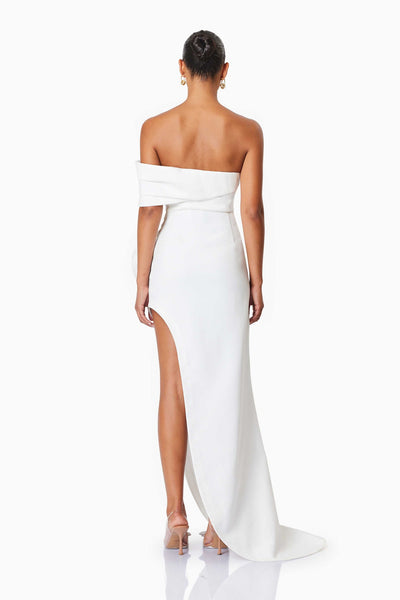 Elliatt Bethany Off The Shoulder Gown- White