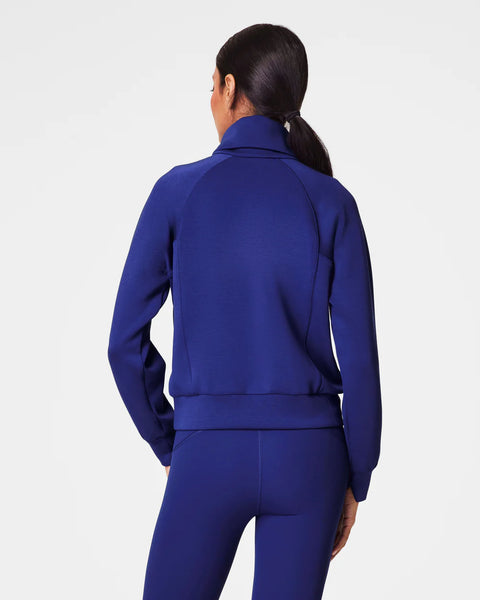 SPANX AirEssential Half Zip- Deep Azure