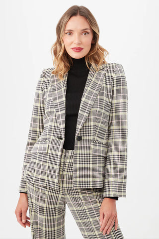 Trina Turk Thandie Jacket Houndstooth- Multi