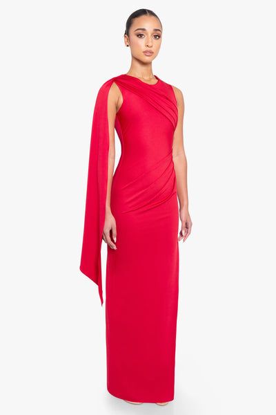 Black Halo Aruna Maxi- Ruby Red