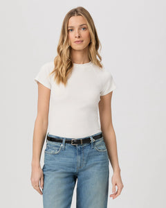 Paige Bijou Tee- Ivory