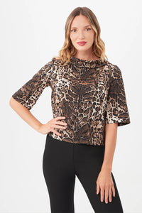 Trina Turk Kailee Top- Leopard