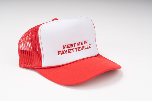 Meet Me In Fayetteville Trucker Hat