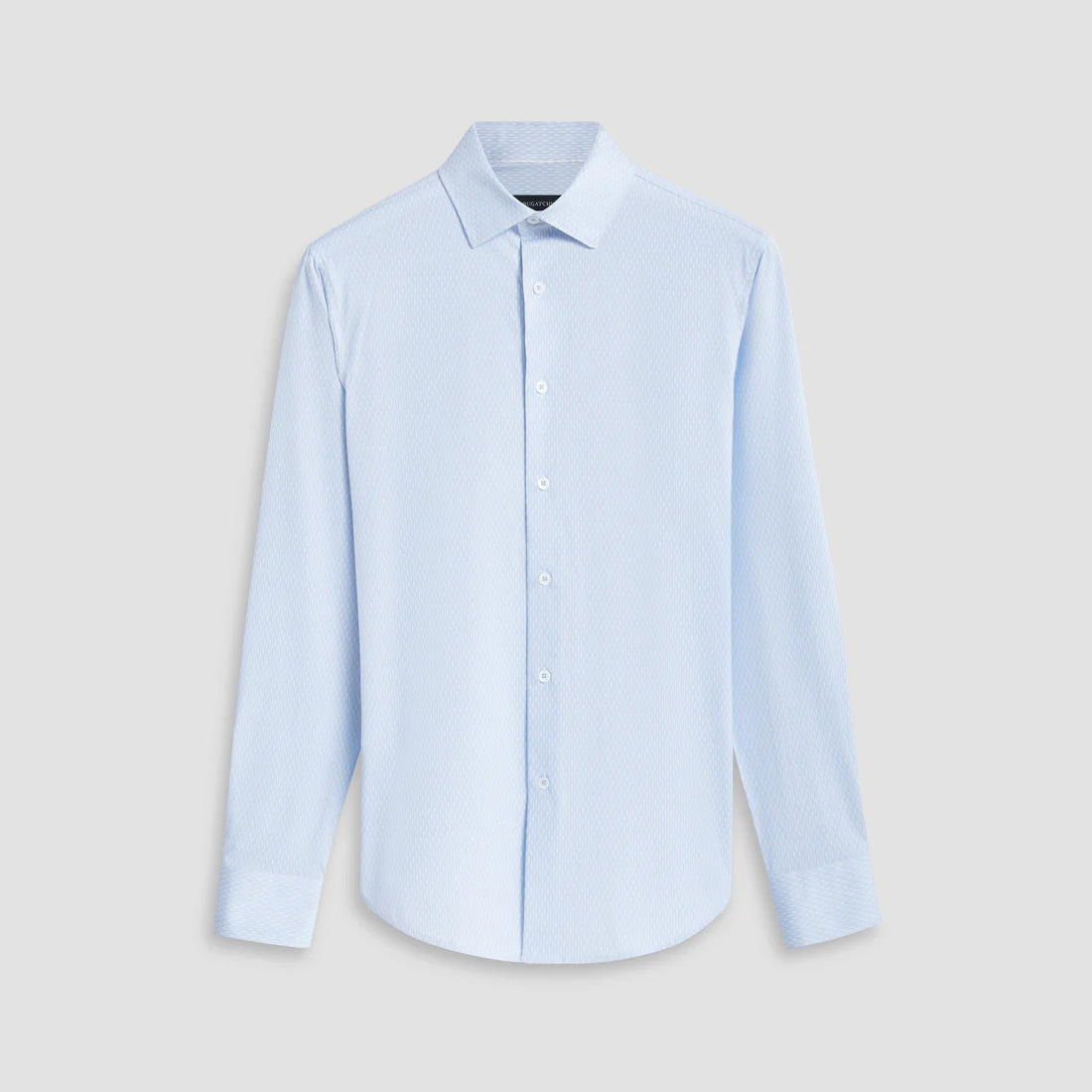 Bugatchi Button Front Shirt- Azure