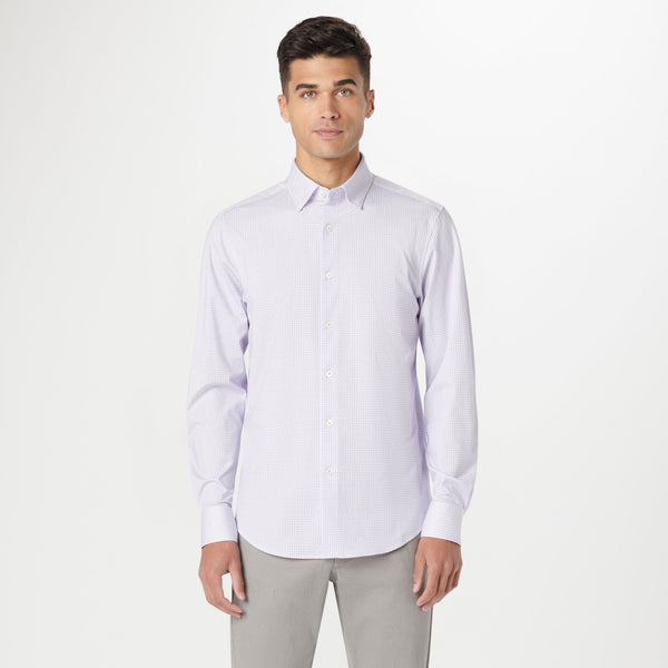 Bugatchi Light Purple W/Blue Shirt