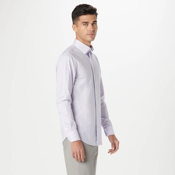 Bugatchi Light Purple W/Blue Shirt