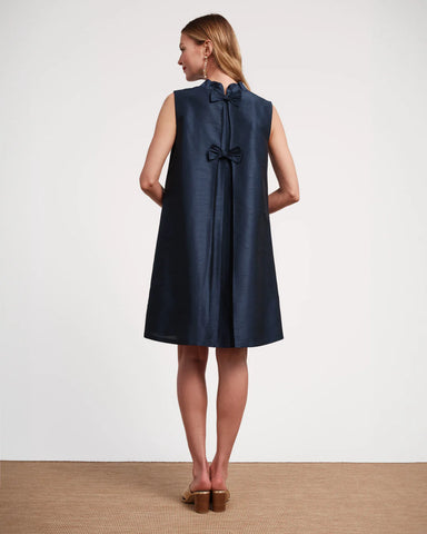 Frances Valentine Diplomat Mini Dress- Navy