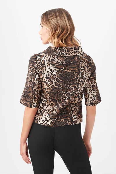 Trina Turk Kailee Top- Leopard