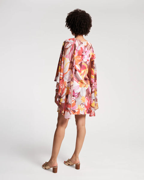 FV Mini Cape Dress- Sun Floral