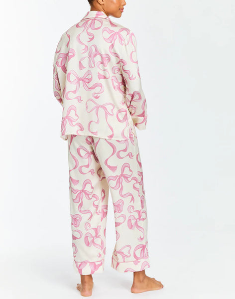 Mestiza Gigi Pajamas- Pink Ecru