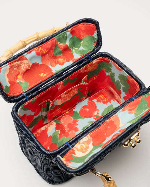 Frances Valentine Hannah Lunchbox - Navy