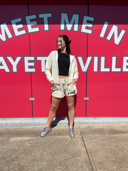 Meet Me In Fayetteville Zip Hoodies