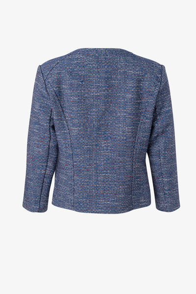 Iris Setlakwe Tweed Semi Fitted Jacket