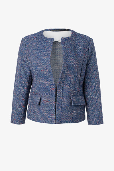 Iris Setlakwe Tweed Semi Fitted Jacket