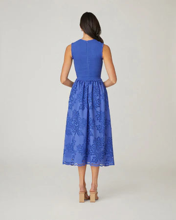 Shoshanna Reberta Dress- Amparo Blue