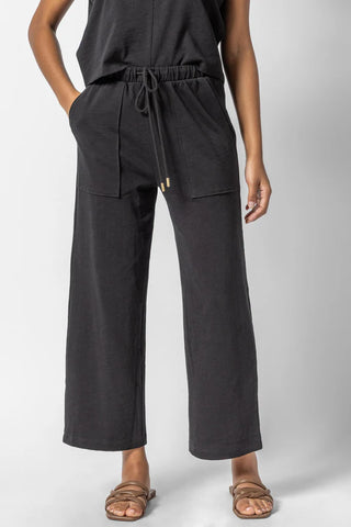 Lilla P Cropped Pull On Pant