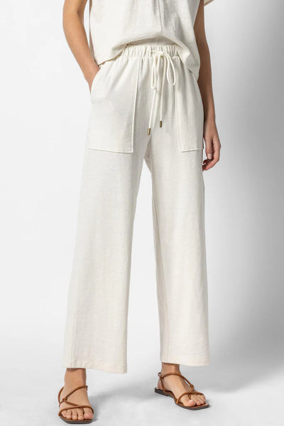 Lilla P Cropped Pull On Pant