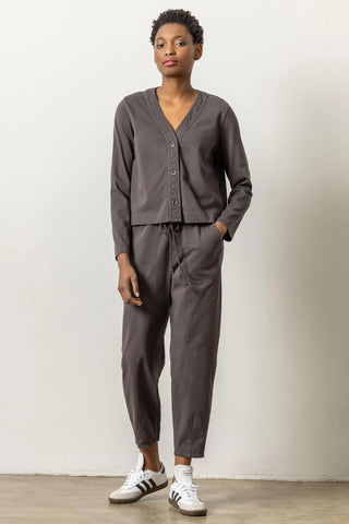 Lilla P Tie Waist Utility Pant