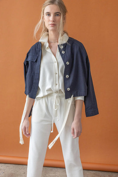 Lilla P Drawstring Waist Jacket