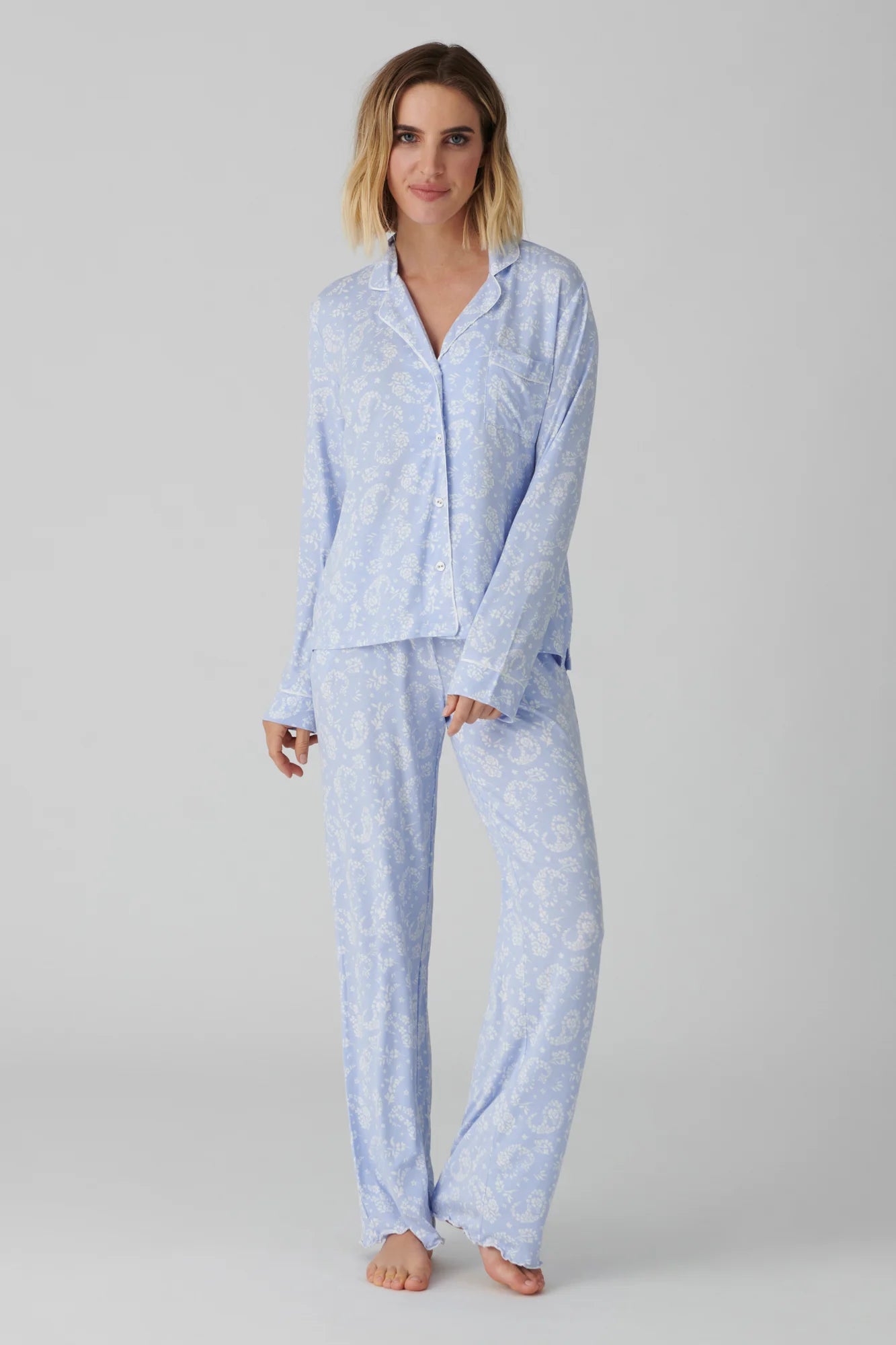 P.J. Salvage Pretty in Paisley Pajama Set