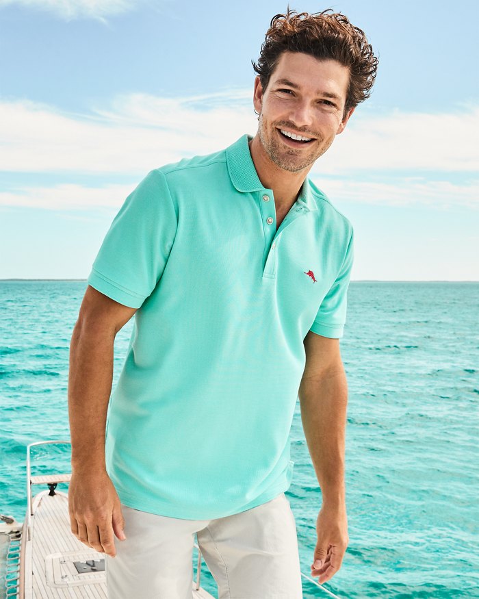 Tommy Bahama Emfielder 2.0 Polo- Blue Swell