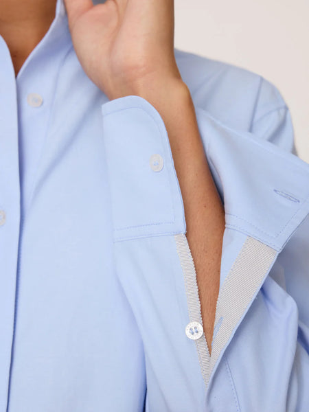 Brochu Walker Lark Shirt- Oxford Blue