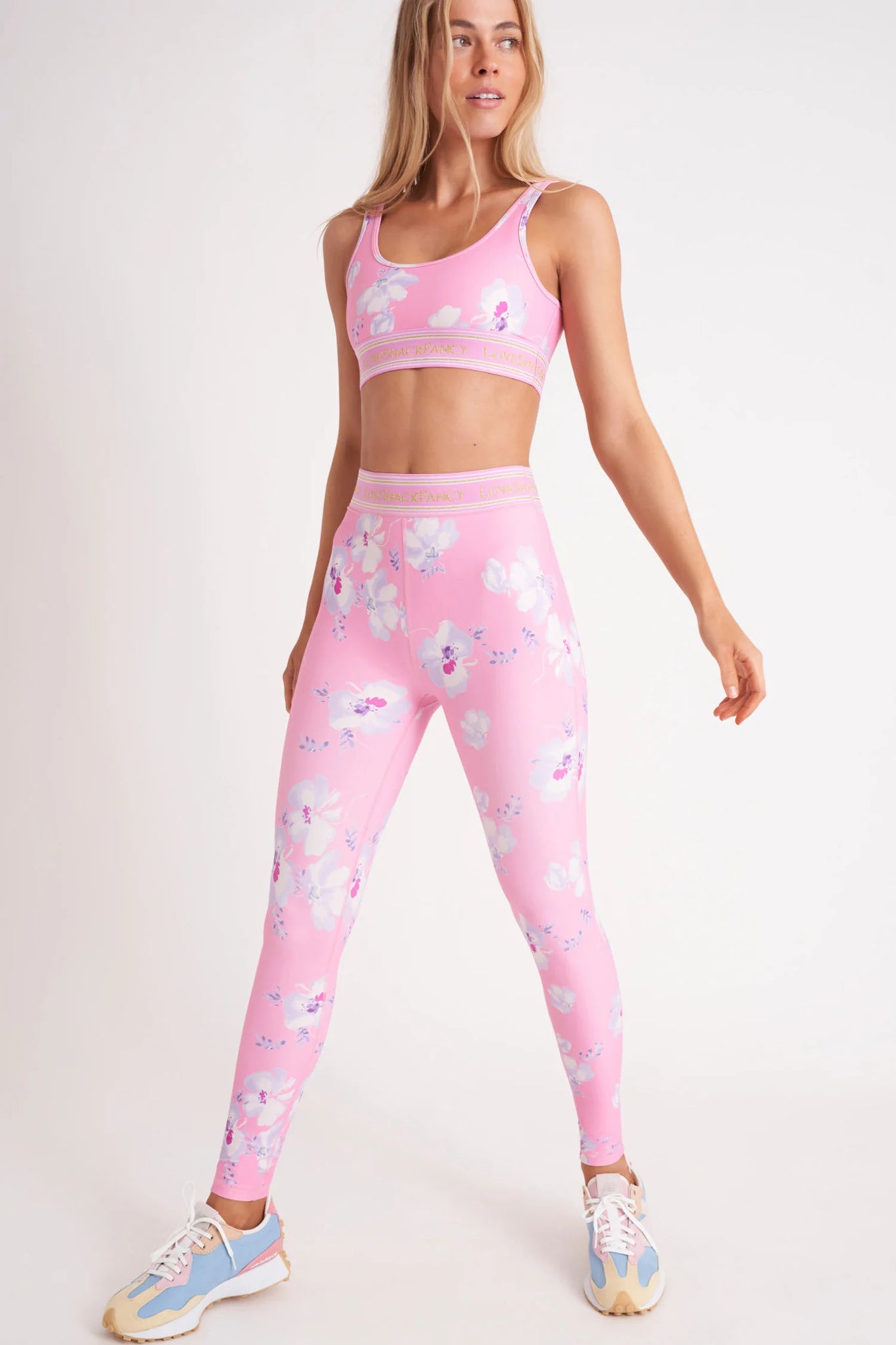 Luvette Leggings- Baby Pink Clouds – By Request
