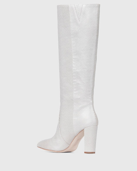 Paige Carmen Boot- Snake Pearl